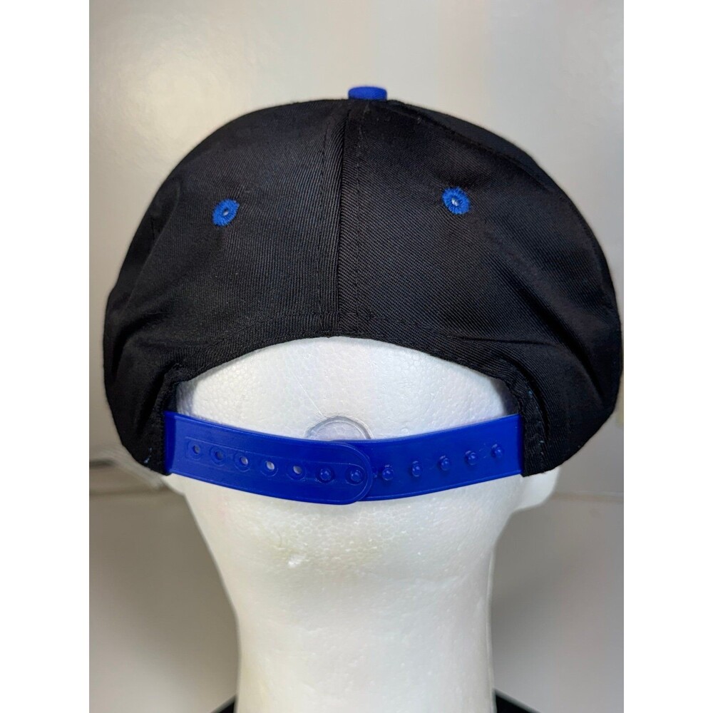 Vintage Ford Racing Snapback Hat Cap Black Blue - Picture 4 of 8